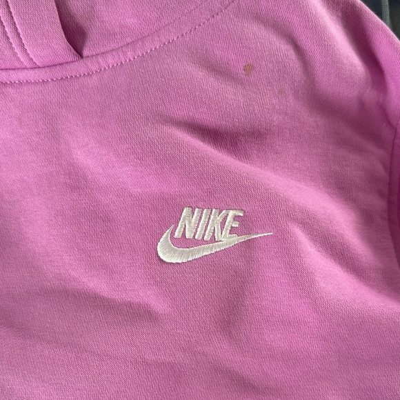Nike Lavender Hoodie with White Logo - Picture 3 of 4
